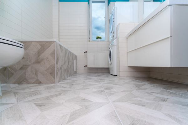 Bathroom Floor Remodeling in Xenia