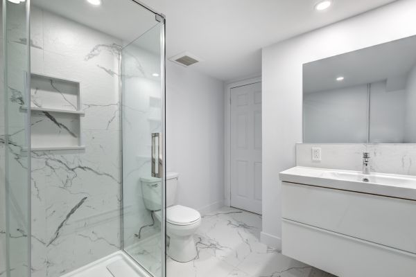 Basement Bathroom Construction in Xenia