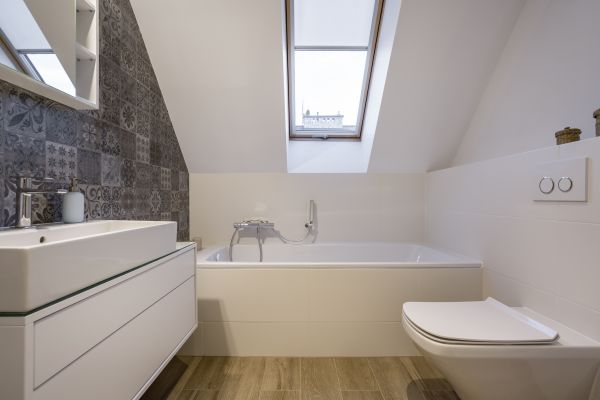 Attic Bathroom Construction in Xenia